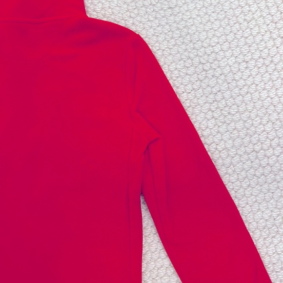 GAP - Red Fleece Half Zip - Picture 5 of 5
